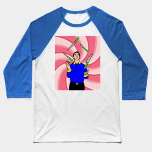 Juggler Juggling Circus Performers Baseball T-Shirt